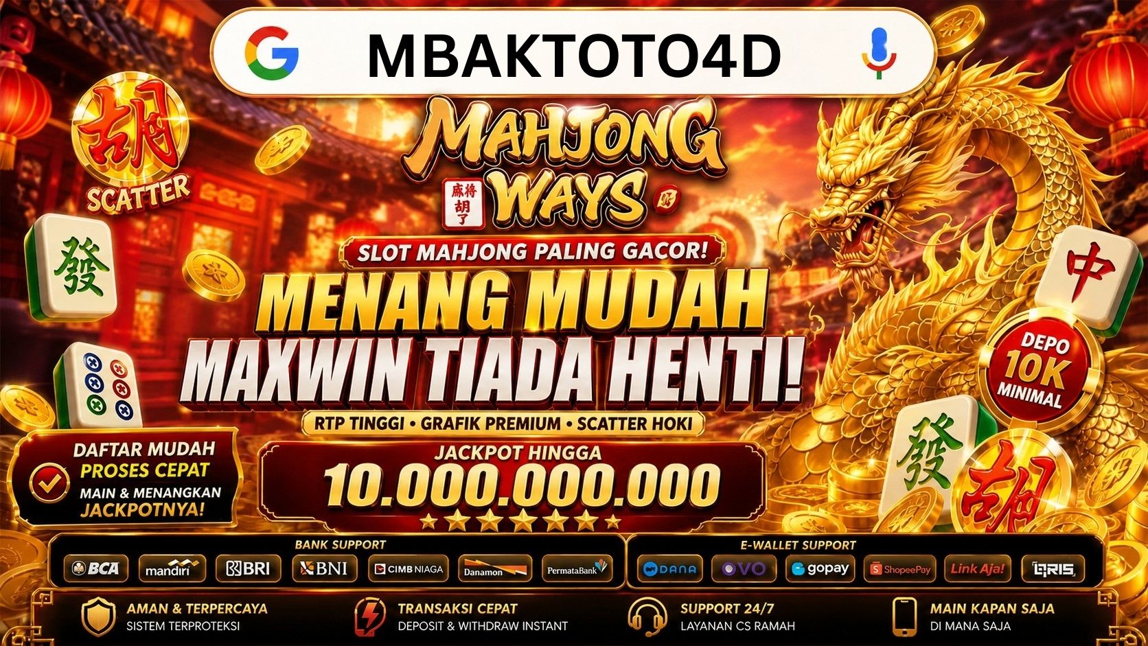 mbaktoto4d login