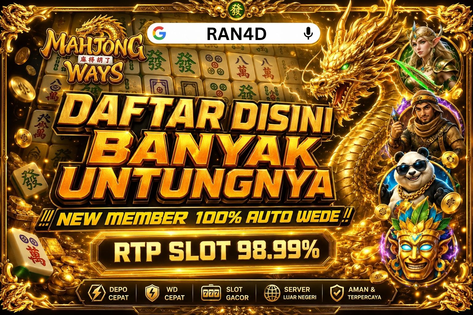 ran4d daftar